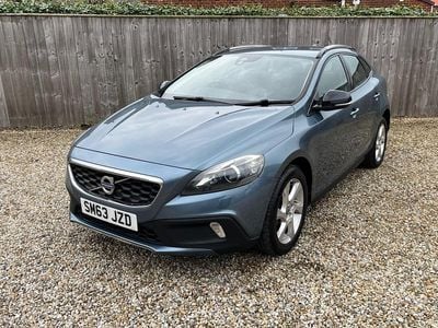 Used Volvo V40 2014 Blue Hatchback