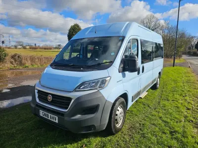 Używany Fiat Ducato 2018 Niebieski Van
