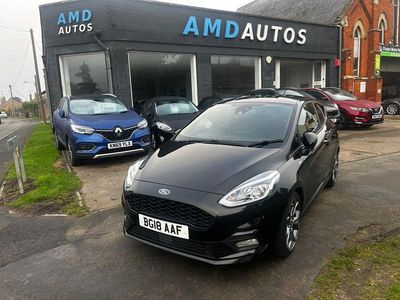 Used Ford Fiesta ST-Line 100 HP (73 kW) 2018 Black Hatchback