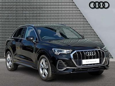 Begagnad Audi Q3 S-Line 150 HK (110 kW) 2022 Svart SUV