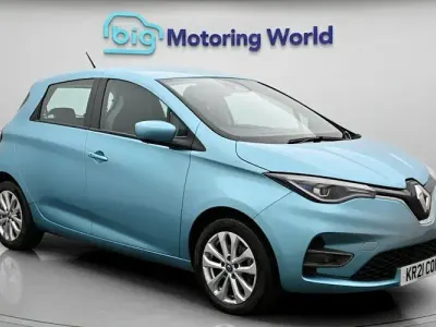 Used Renault Zoe Iconic 80 kW (109 HP) 2021 Blue Hatchback