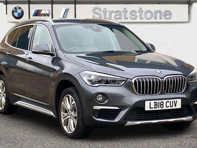 Grey Used 2018 BMW X1 xLine SUV | £17,450 (Fair price)
