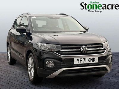 Black Used 2022 VW T-Cross SE SUV | £13,943 (Fair price)