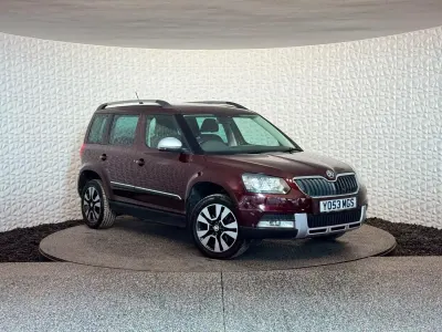 Used Skoda Yeti LAURIN & KLEMENT 170 HP (125 kW) 2014 Maroon SUV
