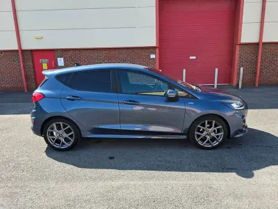 Used Ford Fiesta ST-Line 101 HP (74 kW) 2022 Blue Hatchback