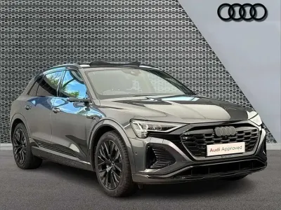 Used Audi Q8 e-tron Black Edition 250 kW (340 HP) 2023 Grey SUV