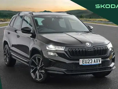 Used Skoda Karoq SportLine 150 HP (110 kW) 2023 Black magic pearl effect SUV