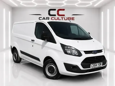 Used Ford Transit Custom 125 HP (91 kW) 2014 White Van