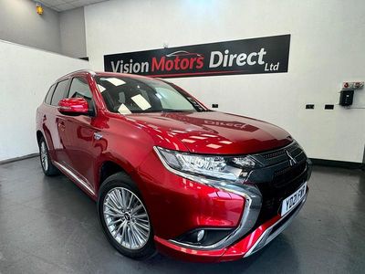 Red Used 2021 Mitsubishi Outlander P-HEV Estate | £15,495 (Fair price)