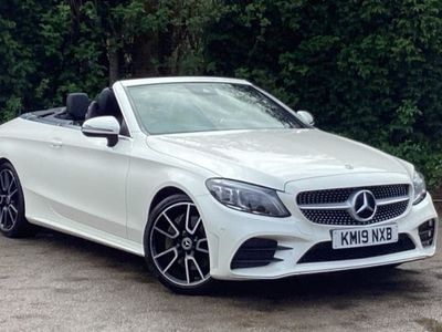 used Mercedes C300 C Class 2.0AMG Line (Premium) Cabriolet G-Tronic+ Euro 6 (s/s) 2dr AIRCON Convertible