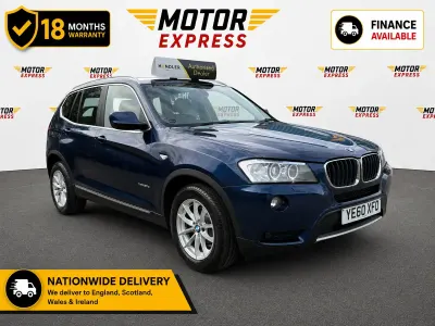 Used BMW X3 Comfort Edition 184 HP (135 kW) 2010 Blue SUV