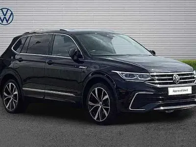Used VW Tiguan Allspace R-line 150 HP (110 kW) 2023 Black SUV