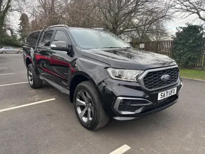 Used Ford Ranger Wildtrack 210 HP (154 kW) 2021 Black Pickup
