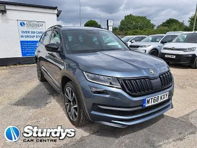 Used Skoda Kodiaq SportLine 190 HP (139 kW) 2018 Grey SUV