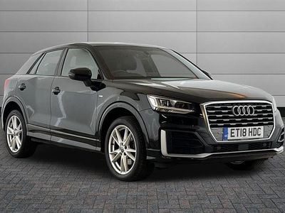 Used Audi Q2 S-Line 116 HP (85 kW) 2018 Mythos black SUV