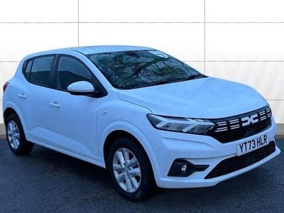 White Used 2023 Dacia Sandero Expression Hatchback | £11,774 (Good price)