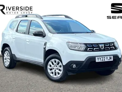 Used Dacia Duster Comfort 91 HP (66 kW) 2022 Glacier white SUV