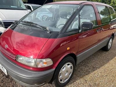 Used Toyota Previa 1995 Red MPV