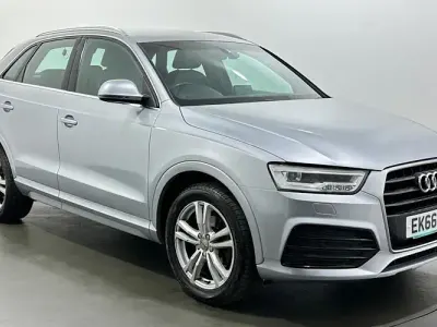 Usado Audi Q3 S-Line 150 HP (110 kW) 2016 Prateado SUV