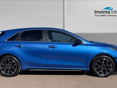 Used Kia Ceed GT-Line 158 HP (116 kW) 2023 Blue Hatchback