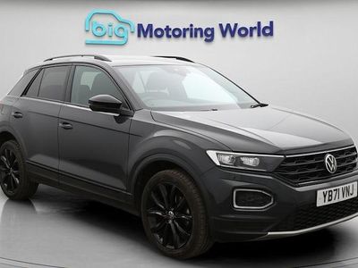 Used VW T-Roc Black Edition 110 HP (80 kW) 2021 Grey SUV
