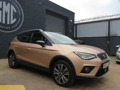 Used Seat Arona XCELLENCE 116 HP (85 kW) 2018 Gold SUV