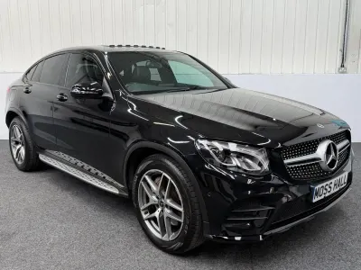 Used Mercedes GLC220 AMG line 167 HP (122 kW) 2019 Black SUV