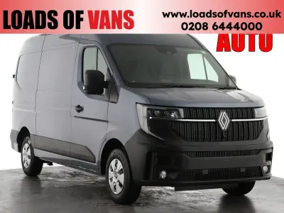 New Renault Master 2026 Black MPV