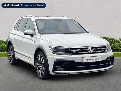 Used VW Tiguan R-line 150 HP (110 kW) 2018 White SUV