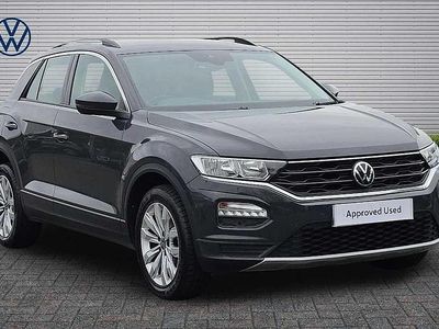 Usado VW T-Roc SE 150 HP (110 kW) 2021 Cinzento SUV