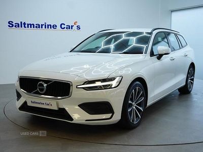 White Used 2021 Volvo V60 Momentum Estate | £20,690 (Fair price)