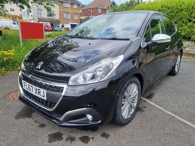 Black Used 2017 Peugeot 208 Allure Hatchback | £8,450 (Expensive)