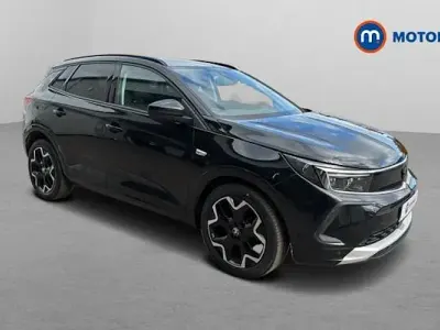 Used Vauxhall Grandland X Ultimate 131 HP (96 kW) 2022 Black SUV
