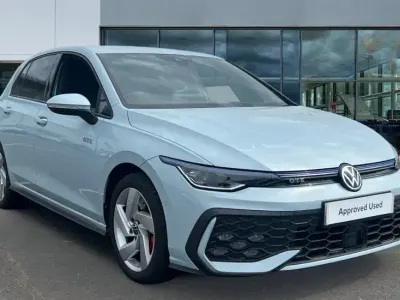 Used VW Golf VIII GTE 272 HP (200 kW) 2025 Crystal ice blue
