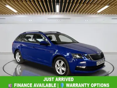 Used Skoda Octavia SE Technology 115 HP (84 kW) 2020 Blue Estate