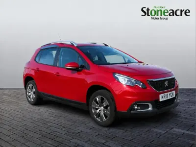 Used Peugeot 2008 Active 82 HP (60 kW) 2018 Red SUV