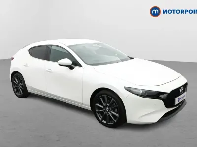 Used Mazda 3 Exclusive-Line 140 HP (102 kW) 2025 White Hatchback