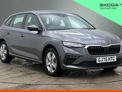 Used Skoda Scala SE 113 HP (83 kW) 2025 Graphite grey metallic Hatchback