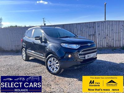 Used Ford Ecosport Zetec 125 HP (91 kW) 2016 Black SUV