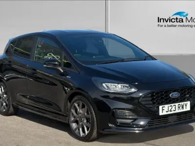 Usado Ford Fiesta ST-Line 136 HP (100 kW) 2023 Preto Citadino