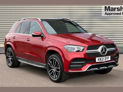 Used Mercedes GLE350 AMG line 267 HP (196 kW) 2021 Red SUV