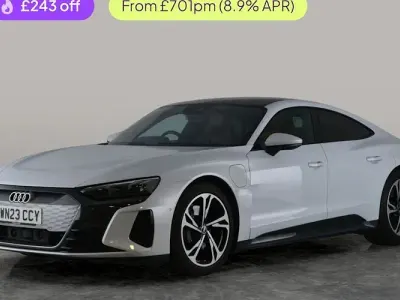 Begagnad Audi e-tron GT quattro Advanced 389 kW (530 HK) 2023 Grå Sedan