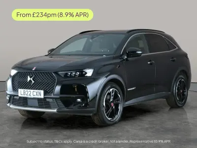 Used DS Automobiles DS7 Crossback Performance Line Plus 130 HP (95 kW) 2022 Black SUV