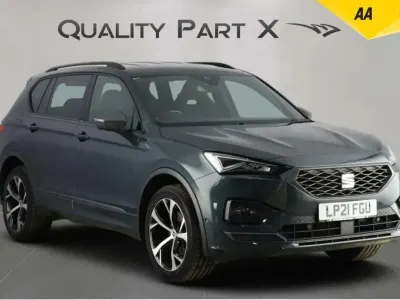 Used Seat Tarraco FR 150 HP (110 kW) 2021 Green SUV