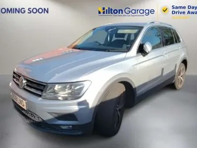 Used VW Tiguan SE 125 HP (91 kW) 2018 Silver SUV