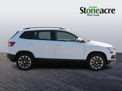 Używany Skoda Karoq SE Drive 147 KM (108 kW) 2020 Biały SUV