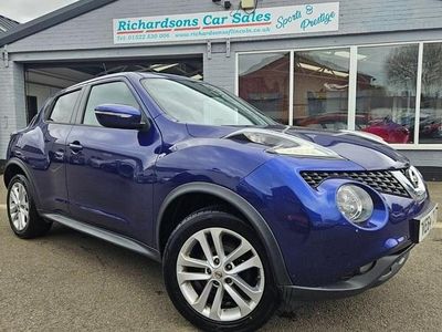 Used Nissan Juke Acenta Premium 110 HP (80 kW) 2014 Blue SUV