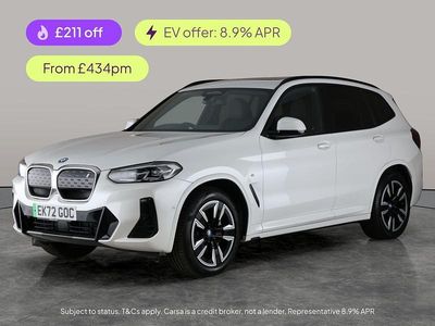 White Used 2022 BMW iX3 M Sport SUV | £25,689 (Good price)