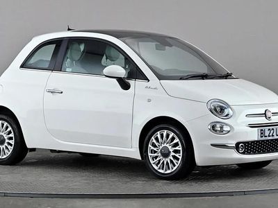 White Used 2022 Fiat 500 Dolcevita Hatchback | £8,798 (Fair price)