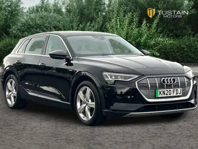 Used Audi e-tron Comfort 300 kW (408 HP) 2020 Black SUV